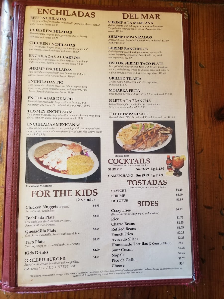 La Vallarta Menu - Image 3